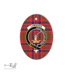 Lumsden Scottish Clan Plaid Ornament Gift. Christmas Tree Ornament Lumsden Clan Tartan Ornament,  ceramic ornament, personalized christmas ornaments, christmas tree ornaments, christmas door decorations, Plaid Ornament, Tartan Ceramic Ornament