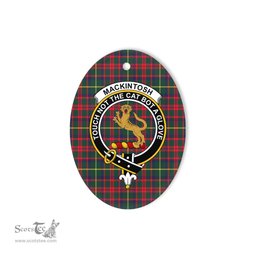 MacKintosh Scottish Clan Plaid Ornament Gift. Christmas Tree Ornament MacKintosh Clan Tartan Ornament,  ceramic ornament, personalized christmas ornaments, christmas tree ornaments, christmas door decorations, Plaid Ornament, Tartan Ceramic Ornament