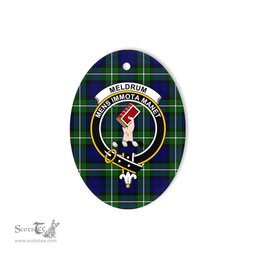 Meldrum Scottish Clan Plaid Ornament Gift. Christmas Tree Ornament Meldrum Clan Tartan Ornament,  ceramic ornament, personalized christmas ornaments, christmas tree ornaments, christmas door decorations, Plaid Ornament, Tartan Ceramic Ornament