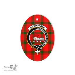 MacDonald of Sleat Scottish Clan Plaid Ornament Gift. Christmas Tree Ornament MacDonald of Sleat Clan Tartan Ornament,  ceramic ornament, personalized christmas ornaments, christmas tree ornaments, christmas door decorations, Plaid Ornament, Tartan Ceramic Ornament