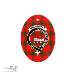 MacDonald of Sleat Scottish Clan Plaid Ornament Gift. Christmas Tree Ornament MacDonald of Sleat Clan Tartan Ornament,  ceramic ornament, personalized christmas ornaments, christmas tree ornaments, christmas door decorations, Plaid Ornament, Tartan Ceramic Ornament
