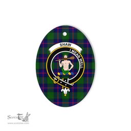 Shaw Of Sauchie Scottish Clan Plaid Ornament Gift. Christmas Tree Ornament Shaw Of Sauchie Clan Tartan Ornament,  ceramic ornament, personalized christmas ornaments, christmas tree ornaments, christmas door decorations, Plaid Ornament, Tartan Ceramic Ornament