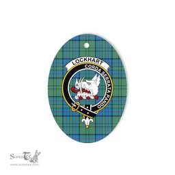 Lockhart Scottish Clan Plaid Ornament Gift. Christmas Tree Ornament Lockhart Clan Tartan Ornament,  ceramic ornament, personalized christmas ornaments, christmas tree ornaments, christmas door decorations, Plaid Ornament, Tartan Ceramic Ornament