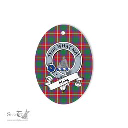 Haig Scottish Clan Badge Plaid Ornament Gift. Christmas Tree Ornament Haig Tartan Ornament,  ceramic ornament, personalized christmas ornaments, christmas tree ornaments, christmas door decorations, Plaid Ornament, Tartan Ceramic Ornament