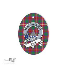 Haig Scottish Clan Badge Plaid Ornament Gift. Christmas Tree Ornament Haig Tartan Ornament,  ceramic ornament, personalized christmas ornaments, christmas tree ornaments, christmas door decorations, Plaid Ornament, Tartan Ceramic Ornament