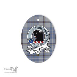 Tweedie Scottish Clan Badge Plaid Ornament Gift. Christmas Tree Ornament Tweedie Tartan Ornament,  ceramic ornament, personalized christmas ornaments, christmas tree ornaments, christmas door decorations, Plaid Ornament, Tartan Ceramic Ornament