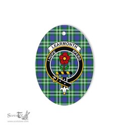 Learmonth Scottish Clan Plaid Ornament Gift. Christmas Tree Ornament Learmonth Clan Tartan Ornament,  ceramic ornament, personalized christmas ornaments, christmas tree ornaments, christmas door decorations, Plaid Ornament, Tartan Ceramic Ornament