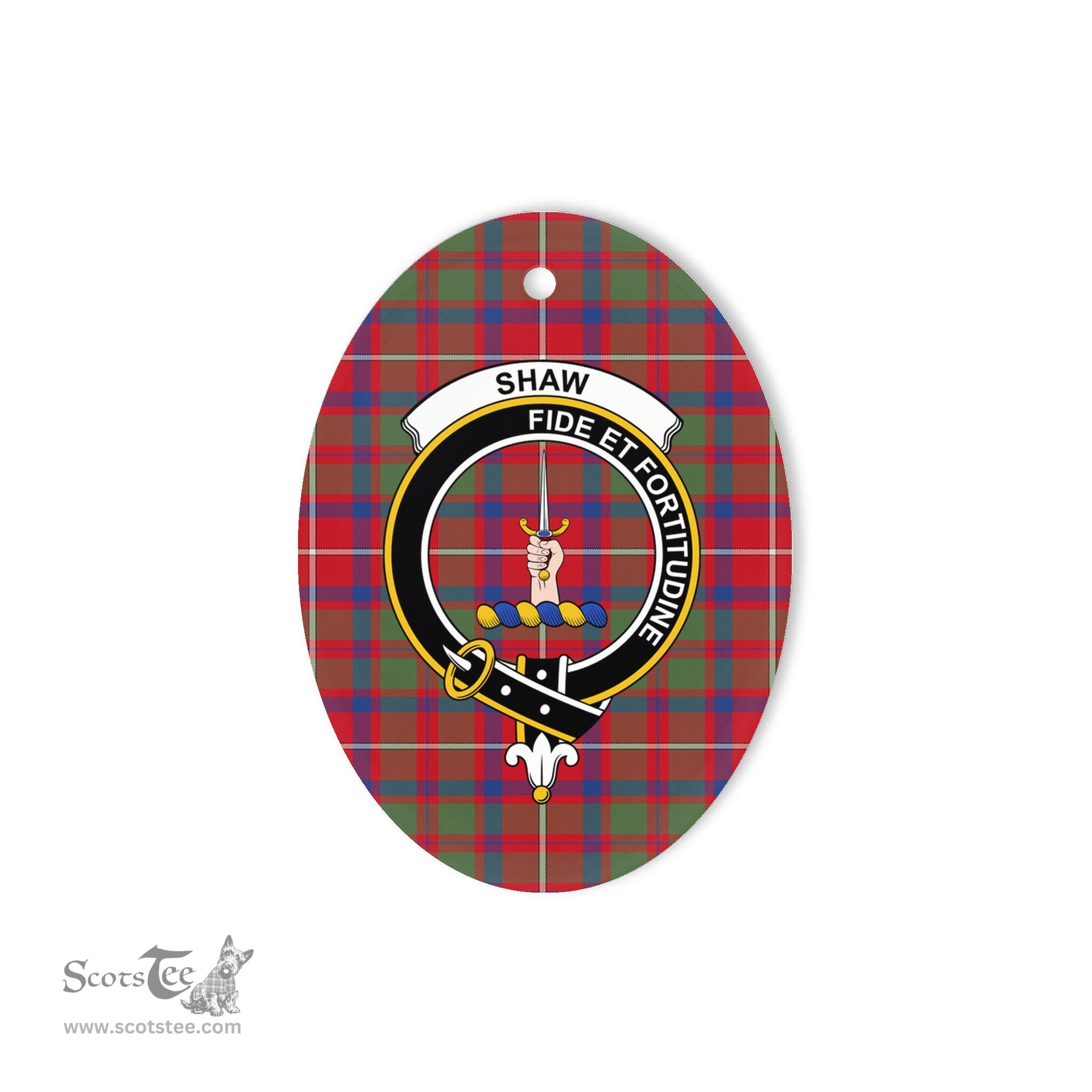Shaw Of Tordarroch Scottish Clan Plaid Ornament Gift. Christmas Tree Ornament Shaw Of Tordarroch Clan Tartan Ornament,  ceramic ornament, personalized christmas ornaments, christmas tree ornaments, christmas door decorations, Plaid Ornament, Tartan Ceramic Ornament