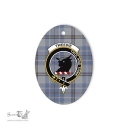 Tweedie Scottish Clan Plaid Ornament Gift. Christmas Tree Ornament Tweedie Clan Tartan Ornament,  ceramic ornament, personalized christmas ornaments, christmas tree ornaments, christmas door decorations, Plaid Ornament, Tartan Ceramic Ornament