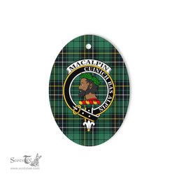 MacAlpine Scottish Clan Plaid Ornament Gift. Christmas Tree Ornament MacAlpine Clan Tartan Ornament,  ceramic ornament, personalized christmas ornaments, christmas tree ornaments, christmas door decorations, Plaid Ornament, Tartan Ceramic Ornament