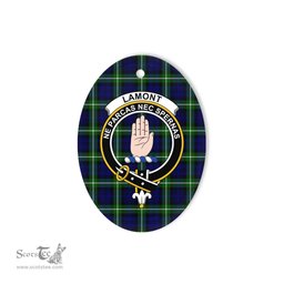Lamont Scottish Clan Plaid Ornament Gift. Christmas Tree Ornament Lamont Clan Tartan Ornament,  ceramic ornament, personalized christmas ornaments, christmas tree ornaments, christmas door decorations, Plaid Ornament, Tartan Ceramic Ornament