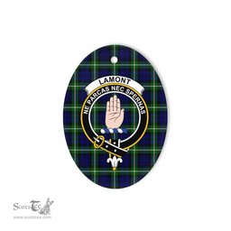 Lamont Scottish Clan Plaid Ornament Gift. Christmas Tree Ornament Lamont Clan Tartan Ornament,  ceramic ornament, personalized christmas ornaments, christmas tree ornaments, christmas door decorations, Plaid Ornament, Tartan Ceramic Ornament
