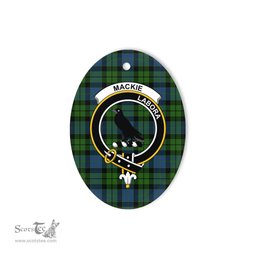 MacKie Scottish Clan Plaid Ornament Gift. Christmas Tree Ornament MacKie Clan Tartan Ornament,  ceramic ornament, personalized christmas ornaments, christmas tree ornaments, christmas door decorations, Plaid Ornament, Tartan Ceramic Ornament