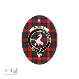 Riddell Scottish Clan Plaid Ornament Gift. Christmas Tree Ornament Riddell Clan Tartan Ornament,  ceramic ornament, personalized christmas ornaments, christmas tree ornaments, christmas door decorations, Plaid Ornament, Tartan Ceramic Ornament