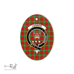 Lennox Kincaid Scottish Clan Plaid Ornament Gift. Christmas Tree Ornament Lennox Kincaid Clan Tartan Ornament,  ceramic ornament, personalized christmas ornaments, christmas tree ornaments, christmas door decorations, Plaid Ornament, Tartan Ceramic Ornament