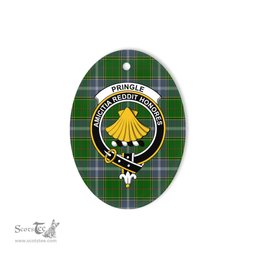 Pringle Scottish Clan Plaid Ornament Gift. Christmas Tree Ornament Pringle Clan Tartan Ornament,  ceramic ornament, personalized christmas ornaments, christmas tree ornaments, christmas door decorations, Plaid Ornament, Tartan Ceramic Ornament
