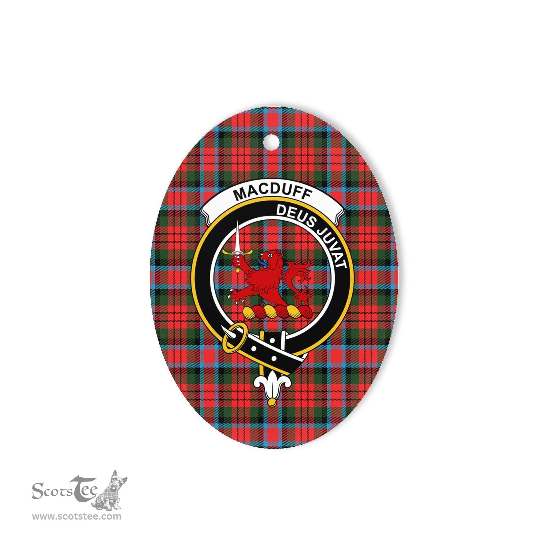 MacDuff Scottish Clan Plaid Ornament Gift. Christmas Tree Ornament MacDuff Clan Tartan Ornament,  ceramic ornament, personalized christmas ornaments, christmas tree ornaments, christmas door decorations, Plaid Ornament, Tartan Ceramic Ornament
