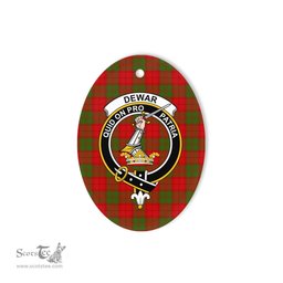 Dewar Scottish Clan Plaid Ornament Gift. Christmas Tree Ornament Dewar Clan Tartan Ornament,  ceramic ornament, personalized christmas ornaments, christmas tree ornaments, christmas door decorations, Plaid Ornament, Tartan Ceramic Ornament