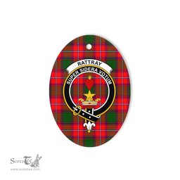 Rattray Scottish Clan Plaid Ornament Gift. Christmas Tree Ornament Rattray Clan Tartan Ornament,  ceramic ornament, personalized christmas ornaments, christmas tree ornaments, christmas door decorations, Plaid Ornament, Tartan Ceramic Ornament