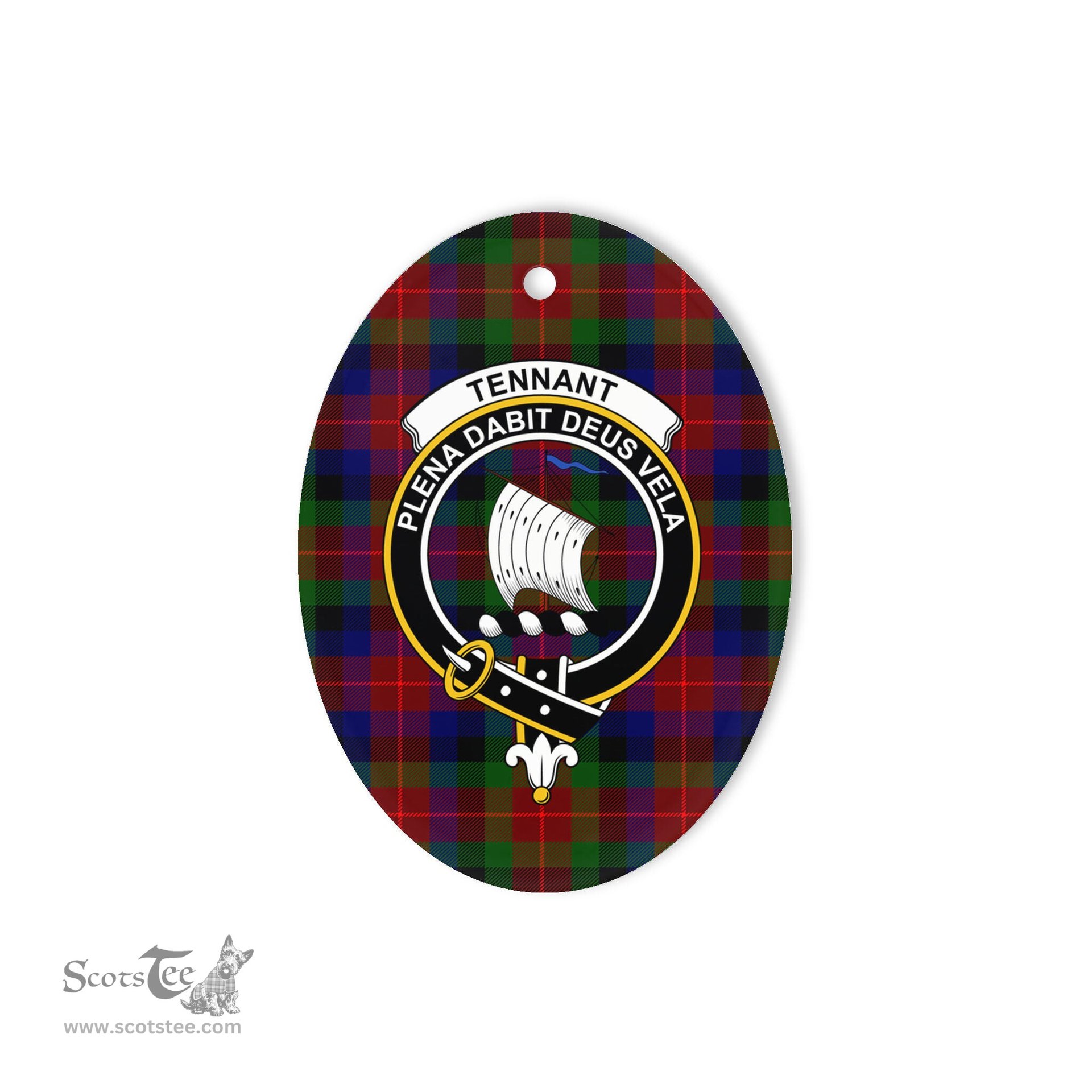 Tennant Scottish Clan Plaid Ornament Gift. Christmas Tree Ornament Tennant Clan Tartan Ornament,  ceramic ornament, personalized christmas ornaments, christmas tree ornaments, christmas door decorations, Plaid Ornament, Tartan Ceramic Ornament