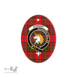 Stewart of Appin Scottish Clan Plaid Ornament Gift. Christmas Tree Ornament Stewart of Appin Clan Tartan Ornament,  ceramic ornament, personalized christmas ornaments, christmas tree ornaments, christmas door decorations, Plaid Ornament, Tartan Ceramic Ornament