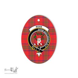 Ross Scottish Clan Plaid Ornament Gift. Christmas Tree Ornament Ross Clan Tartan Ornament,  ceramic ornament, personalized christmas ornaments, christmas tree ornaments, christmas door decorations, Plaid Ornament, Tartan Ceramic Ornament