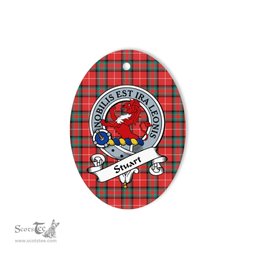 Stuart of Bute Scottish Clan Badge Plaid Ornament Gift. Christmas Tree Ornament Stuart of Bute Tartan Ornament,  ceramic ornament, personalized christmas ornaments, christmas tree ornaments, christmas door decorations, Plaid Ornament, Tartan Ceramic Ornament