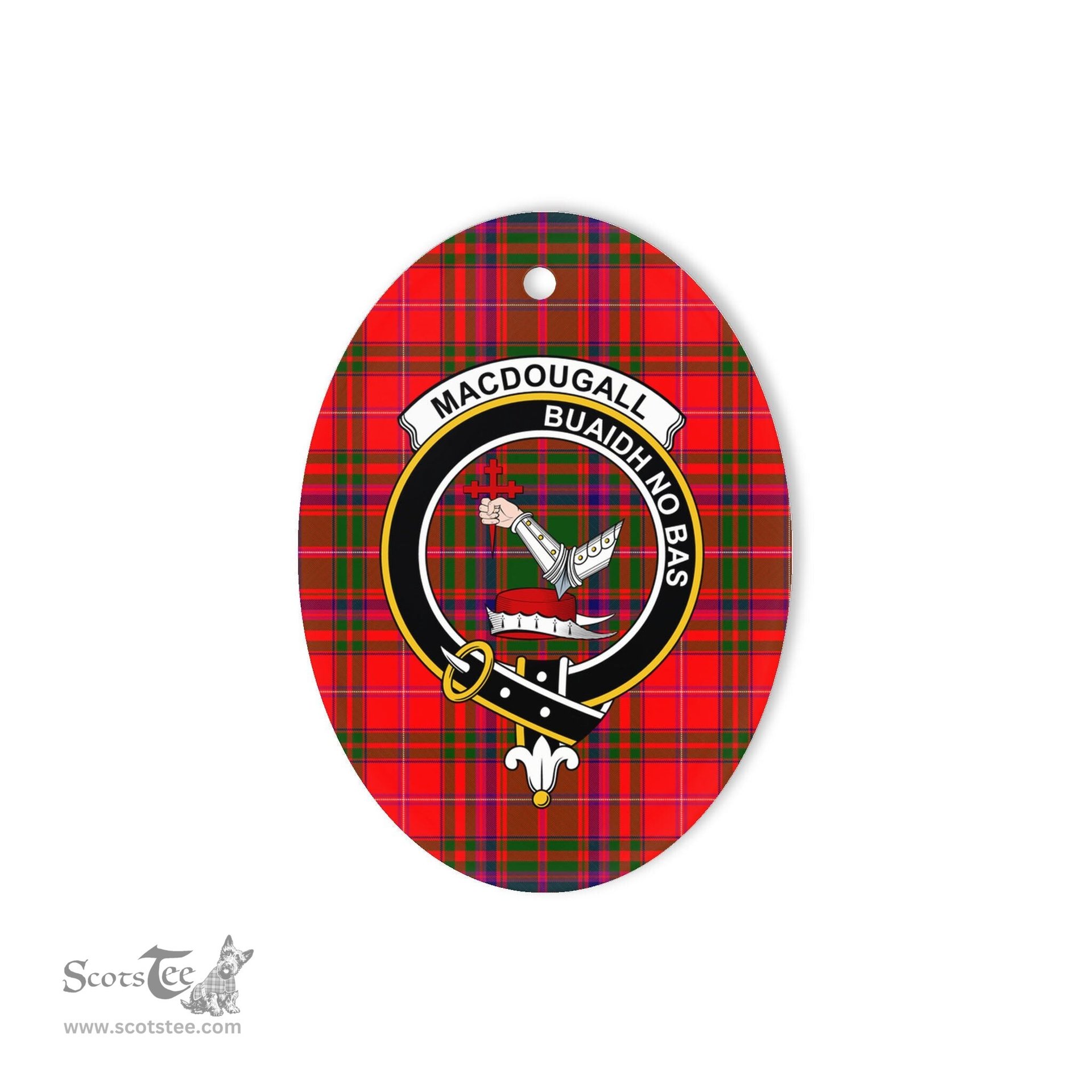 MacDougall Scottish Clan Plaid Ornament Gift. Christmas Tree Ornament MacDougall Clan Tartan Ornament,  ceramic ornament, personalized christmas ornaments, christmas tree ornaments, christmas door decorations, Plaid Ornament, Tartan Ceramic Ornament