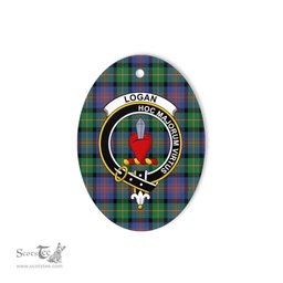 Logan Scottish Clan Plaid Ornament Gift. Christmas Tree Ornament Logan Clan Tartan Ornament,  ceramic ornament, personalized christmas ornaments, christmas tree ornaments, christmas door decorations, Plaid Ornament, Tartan Ceramic Ornament