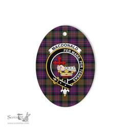 Macdonalds Of Donald Scottish Clan Plaid Ornament Gift. Christmas Tree Ornament Macdonalds Of Donald Clan Tartan Ornament,  ceramic ornament, personalized christmas ornaments, christmas tree ornaments, christmas door decorations, Plaid Ornament, Tartan Ceramic Ornament