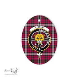 Little Scottish Clan Plaid Ornament Gift. Christmas Tree Ornament Little Clan Tartan Ornament,  ceramic ornament, personalized christmas ornaments, christmas tree ornaments, christmas door decorations, Plaid Ornament, Tartan Ceramic Ornament