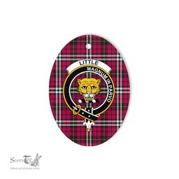 Little Scottish Clan Plaid Ornament Gift. Christmas Tree Ornament Little Clan Tartan Ornament,  ceramic ornament, personalized christmas ornaments, christmas tree ornaments, christmas door decorations, Plaid Ornament, Tartan Ceramic Ornament