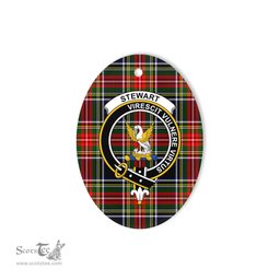Stewart High Stewards Scottish Clan Plaid Ornament Gift. Christmas Tree Ornament Stewart High Stewards Clan Tartan Ornament,  ceramic ornament, personalized christmas ornaments, christmas tree ornaments, christmas door decorations, Plaid Ornament, Tartan Ceramic Ornament