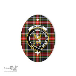 Stewart High Stewards Scottish Clan Plaid Ornament Gift. Christmas Tree Ornament Stewart High Stewards Clan Tartan Ornament,  ceramic ornament, personalized christmas ornaments, christmas tree ornaments, christmas door decorations, Plaid Ornament, Tartan Ceramic Ornament