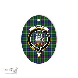 Duncan Scottish Clan Plaid Ornament Gift. Christmas Tree Ornament Duncan Clan Tartan Ornament,  ceramic ornament, personalized christmas ornaments, christmas tree ornaments, christmas door decorations, Plaid Ornament, Tartan Ceramic Ornament