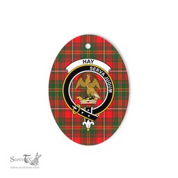 Hay Scottish Clan Plaid Ornament Gift. Christmas Tree Ornament Hay Clan Tartan Ornament,  ceramic ornament, personalized christmas ornaments, christmas tree ornaments, christmas door decorations, Plaid Ornament, Tartan Ceramic Ornament
