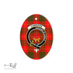 Cameron Scottish Clan Plaid Ornament Gift. Christmas Tree Ornament Cameron Clan Tartan Ornament,  ceramic ornament, personalized christmas ornaments, christmas tree ornaments, christmas door decorations, Plaid Ornament, Tartan Ceramic Ornament