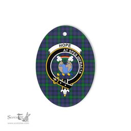 Hope Scottish Clan Plaid Ornament Gift. Christmas Tree Ornament Hope Clan Tartan Ornament,  ceramic ornament, personalized christmas ornaments, christmas tree ornaments, christmas door decorations, Plaid Ornament, Tartan Ceramic Ornament