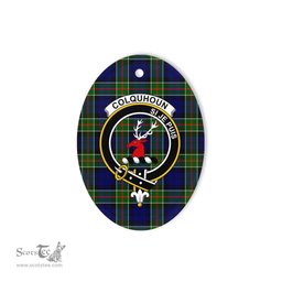 Colquhoun Scottish Clan Plaid Ornament Gift. Christmas Tree Ornament Colquhoun Clan Tartan Ornament,  ceramic ornament, personalized christmas ornaments, christmas tree ornaments, christmas door decorations, Plaid Ornament, Tartan Ceramic Ornament