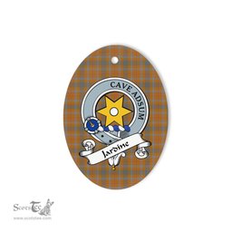 Jardine Scottish Clan Badge Plaid Ornament Gift. Christmas Tree Ornament Jardine Tartan Ornament,  ceramic ornament, personalized christmas ornaments, christmas tree ornaments, christmas door decorations, Plaid Ornament, Tartan Ceramic Ornament