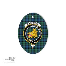 Campbell Scottish Clan Plaid Ornament Gift. Christmas Tree Ornament Campbell Clan Tartan Ornament,  ceramic ornament, personalized christmas ornaments, christmas tree ornaments, christmas door decorations, Plaid Ornament, Tartan Ceramic Ornament