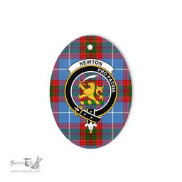 Newton Scottish Clan Plaid Ornament Gift. Christmas Tree Ornament Newton Clan Tartan Ornament,  ceramic ornament, personalized christmas ornaments, christmas tree ornaments, christmas door decorations, Plaid Ornament, Tartan Ceramic Ornament