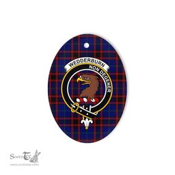 Wedderburn Scottish Clan Plaid Ornament Gift. Christmas Tree Ornament Wedderburn Clan Tartan Ornament,  ceramic ornament, personalized christmas ornaments, christmas tree ornaments, christmas door decorations, Plaid Ornament, Tartan Ceramic Ornament