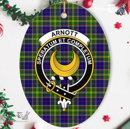 Arnott Scottish Clan Plaid Ornament Gift. Christmas Tree Ornament Arnott Clan Tartan Ornament,  ceramic ornament, personalized christmas ornaments, christmas tree ornaments, christmas door decorations, Plaid Ornament, Tartan Ceramic Ornament