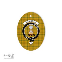 Houston Scottish Clan Plaid Ornament Gift. Christmas Tree Ornament Houston Clan Tartan Ornament,  ceramic ornament, personalized christmas ornaments, christmas tree ornaments, christmas door decorations, Plaid Ornament, Tartan Ceramic Ornament