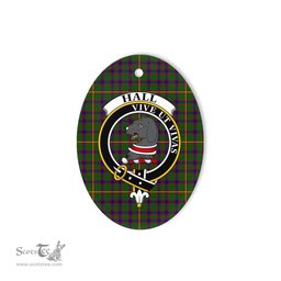 Hall Scottish Clan Plaid Ornament Gift. Christmas Tree Ornament Hall Clan Tartan Ornament,  ceramic ornament, personalized christmas ornaments, christmas tree ornaments, christmas door decorations, Plaid Ornament, Tartan Ceramic Ornament