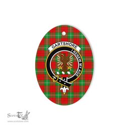 Gartshore Scottish Clan Plaid Ornament Gift. Christmas Tree Ornament Gartshore Clan Tartan Ornament,  ceramic ornament, personalized christmas ornaments, christmas tree ornaments, christmas door decorations, Plaid Ornament, Tartan Ceramic Ornament