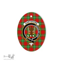 Gartshore Scottish Clan Plaid Ornament Gift. Christmas Tree Ornament Gartshore Clan Tartan Ornament,  ceramic ornament, personalized christmas ornaments, christmas tree ornaments, christmas door decorations, Plaid Ornament, Tartan Ceramic Ornament
