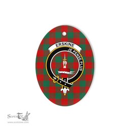 Erskine Scottish Clan Plaid Ornament Gift. Christmas Tree Ornament Erskine Clan Tartan Ornament,  ceramic ornament, personalized christmas ornaments, christmas tree ornaments, christmas door decorations, Plaid Ornament, Tartan Ceramic Ornament