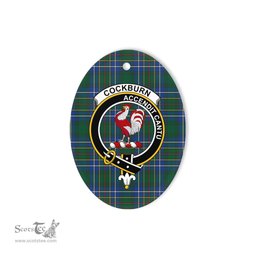 Cockburn Scottish Clan Plaid Ornament Gift. Christmas Tree Ornament Cockburn Clan Tartan Ornament,  ceramic ornament, personalized christmas ornaments, christmas tree ornaments, christmas door decorations, Plaid Ornament, Tartan Ceramic Ornament